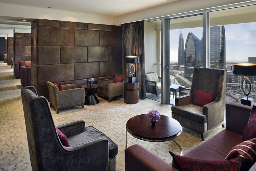 Kempinski Central Avenue Dubai Hotel Buitenkant foto Suite at the Fairmont Baku